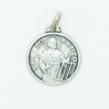  Sterling Silver Medium Round Saint Lawrence Medal 